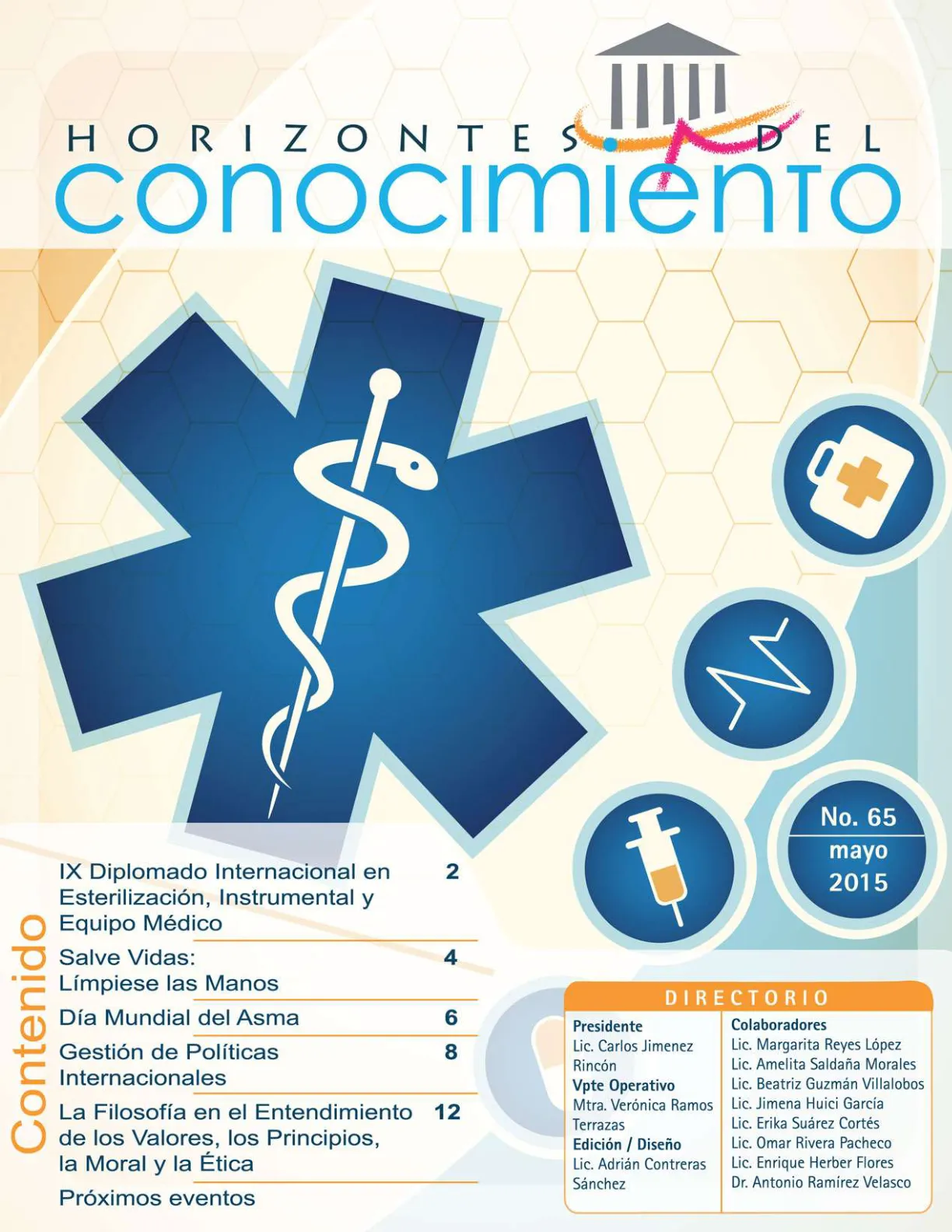Portada Horizontes del Conocimiento No. 65 | Mayo 2015