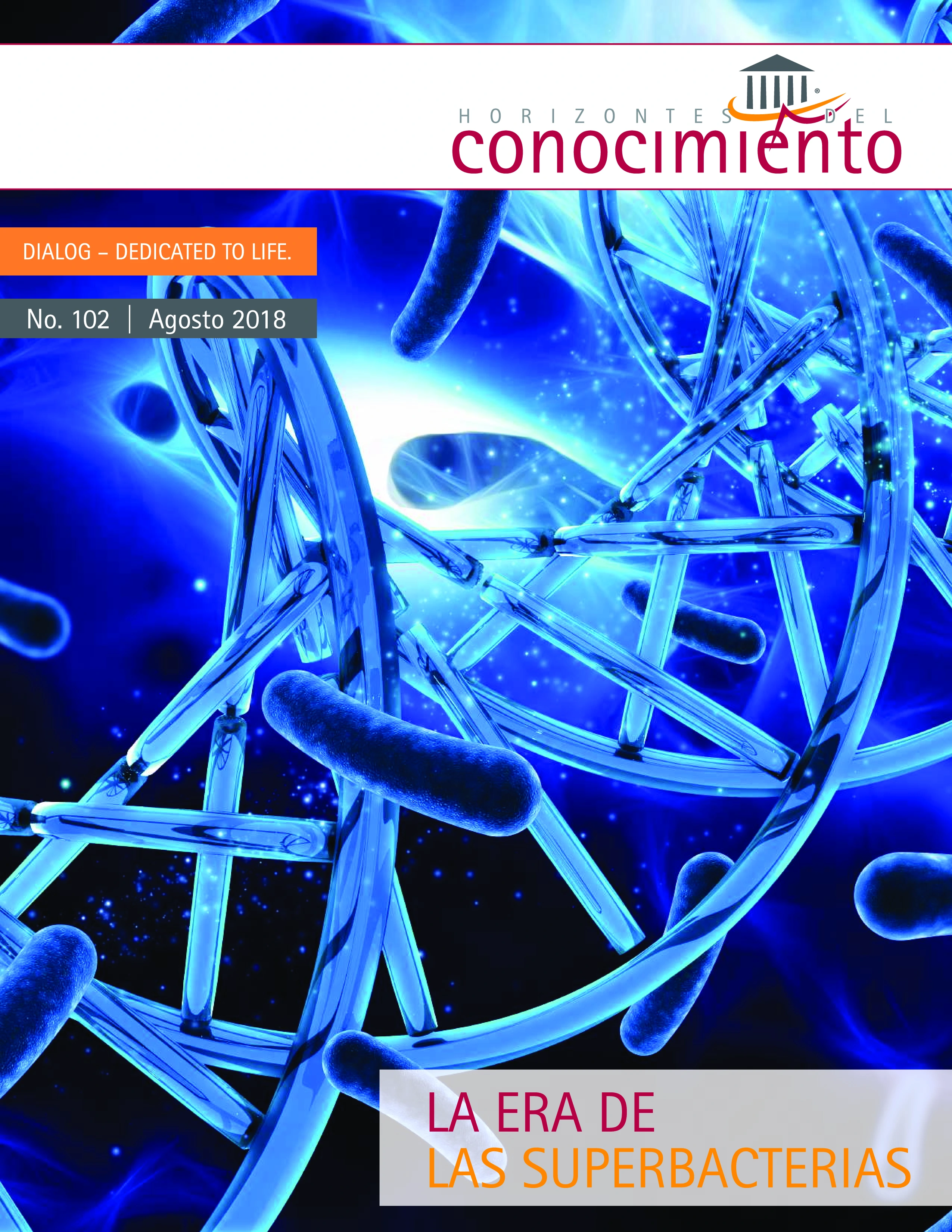 Portada Horizontes del Conocimiento No. 102 | Agosto 2018