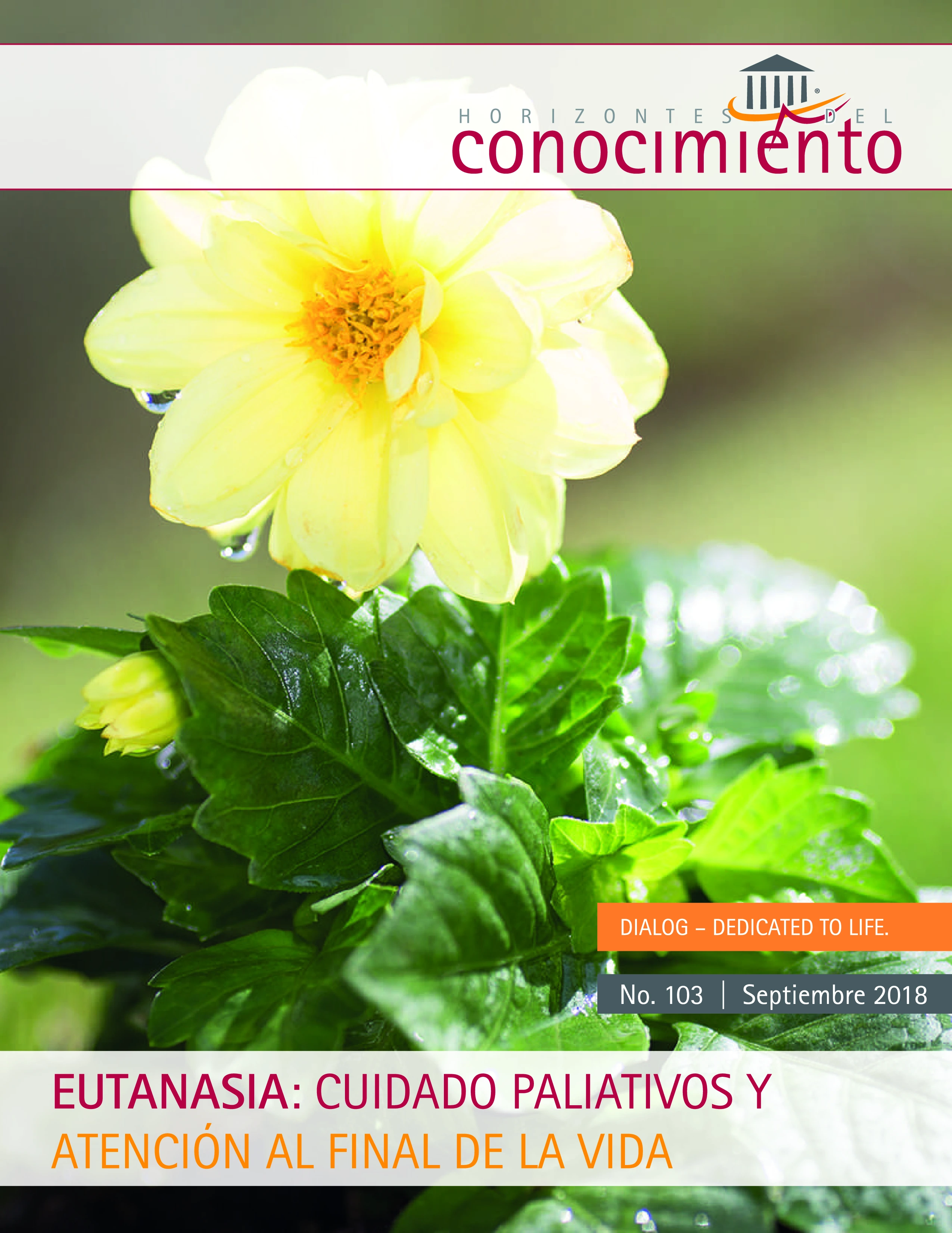 Portada Horizontes del Conocimiento No. 103 | Septiembre 2018