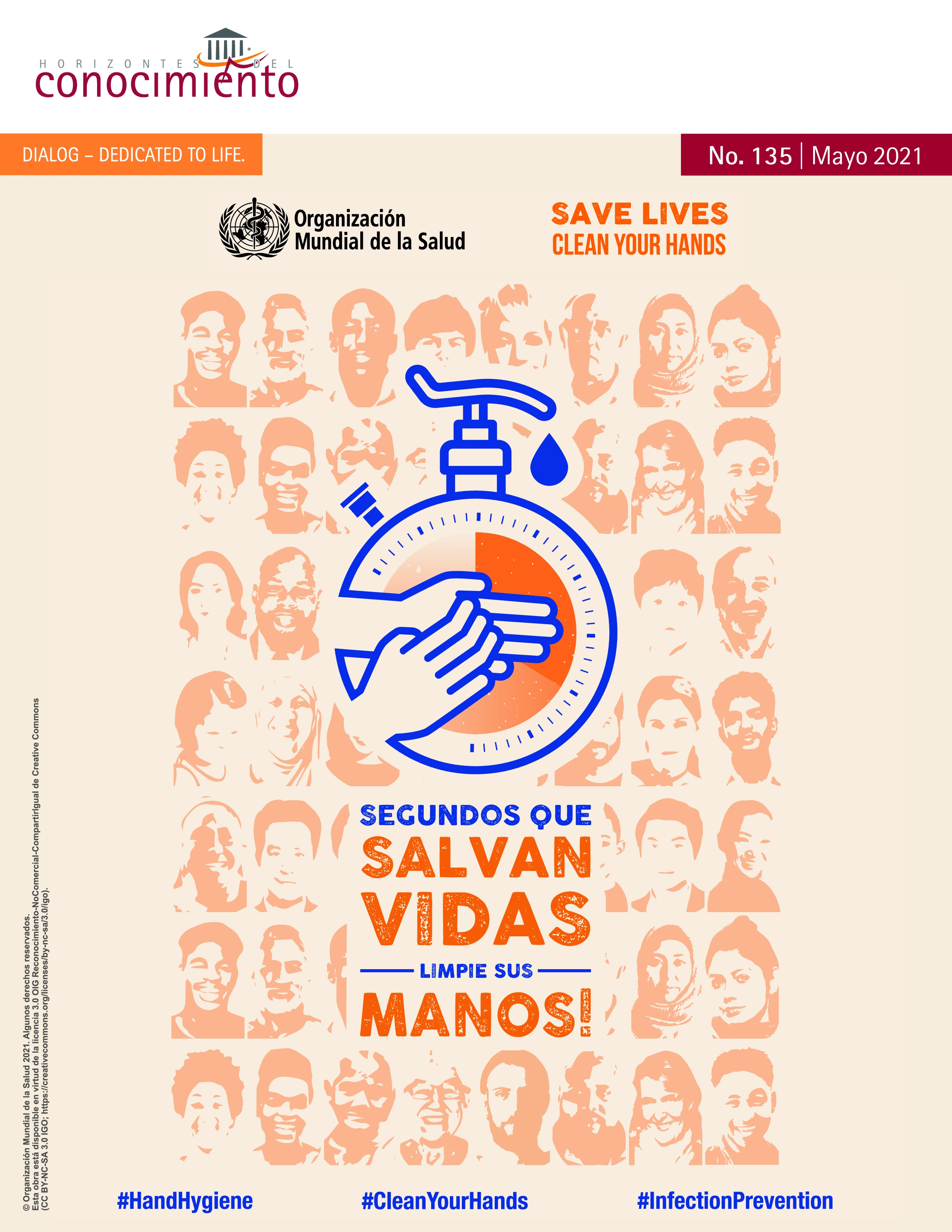 Portada Horizontes del Conocimiento No. 135 | Mayo 2021