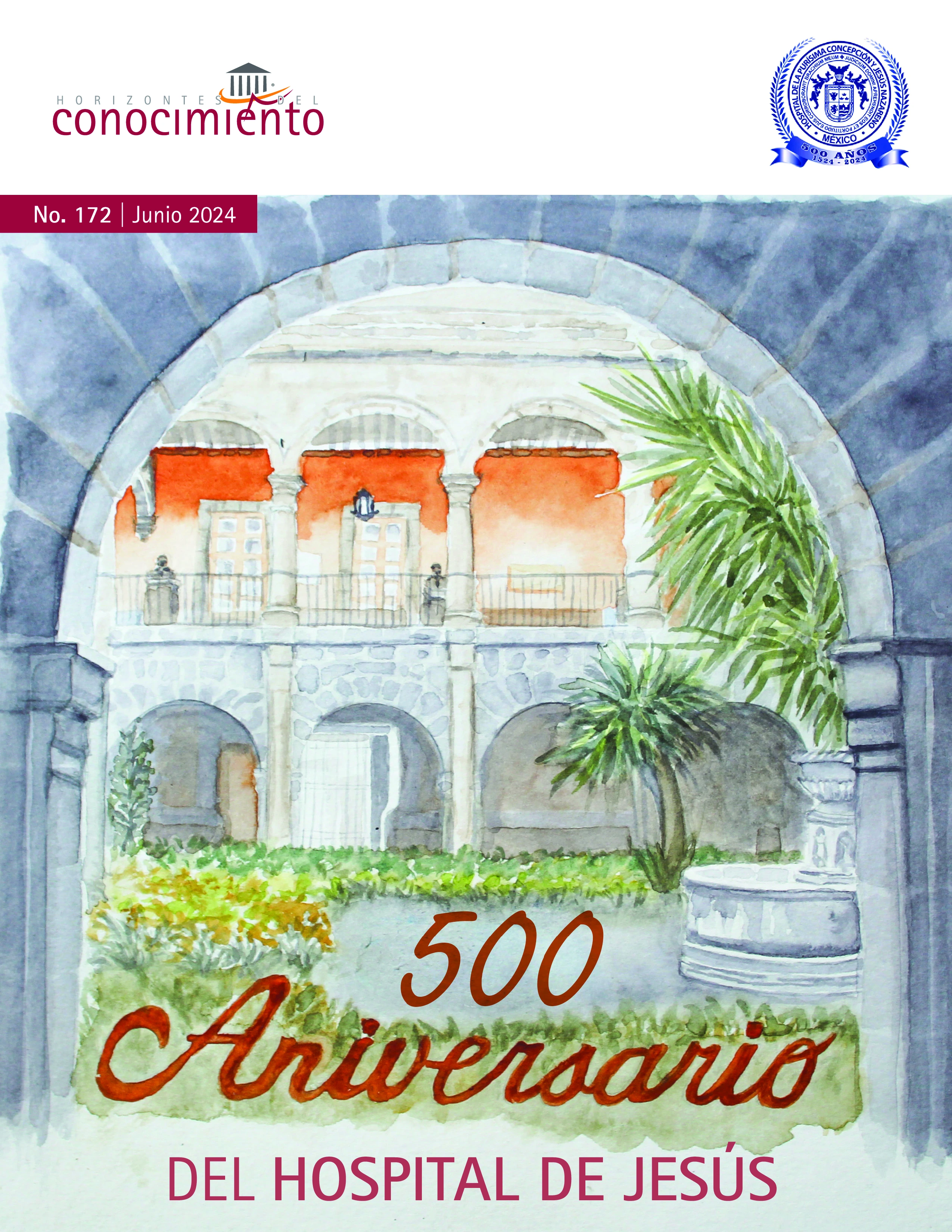 Portada Horizontes del Conocimiento No. 172 | Junio 2024